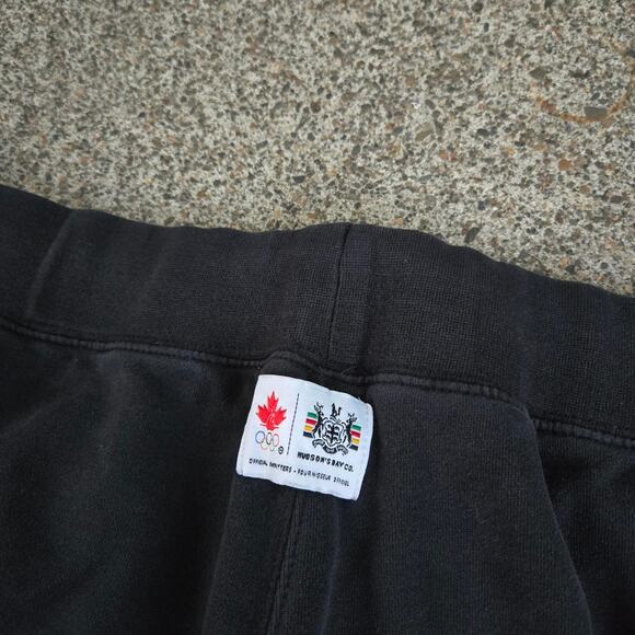 Vtg Y2k HUDSON'S BAY Canada Olympic Team Heavyweight Athletic Sweatpants XL - Picture 4 of 8